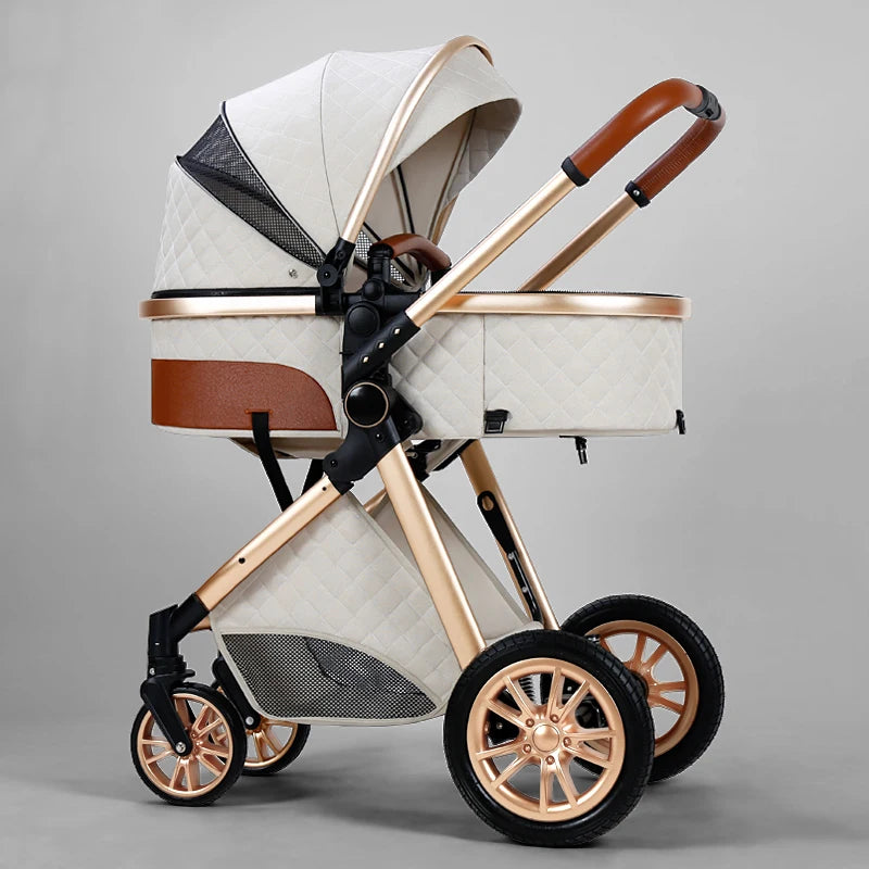 Luxury Baby Stroller 3 in 1