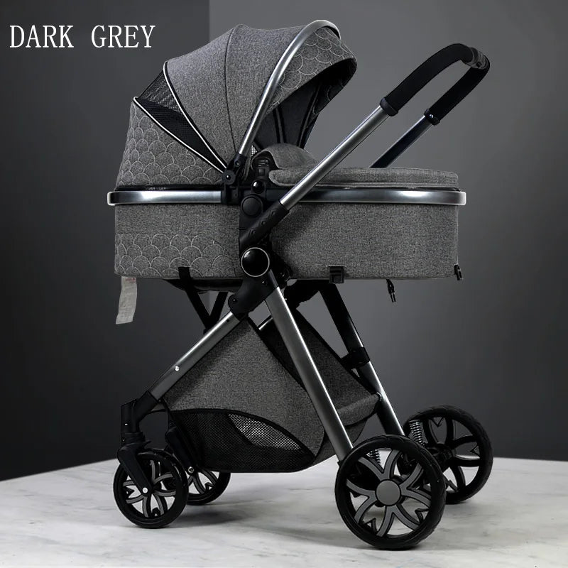 Luxury Baby Stroller 3 in 1