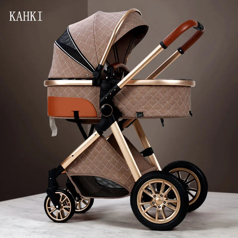 Luxury Baby Stroller 3 in 1