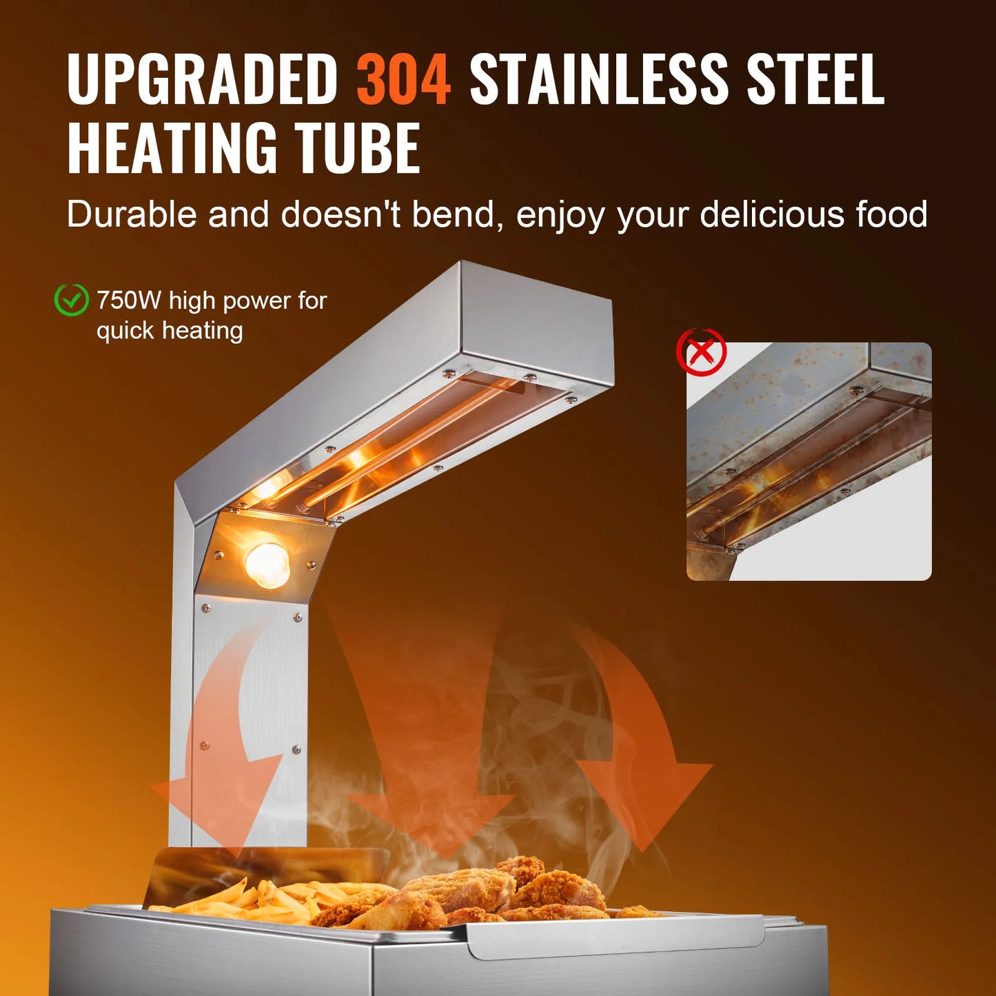 French Fry Food Warmer