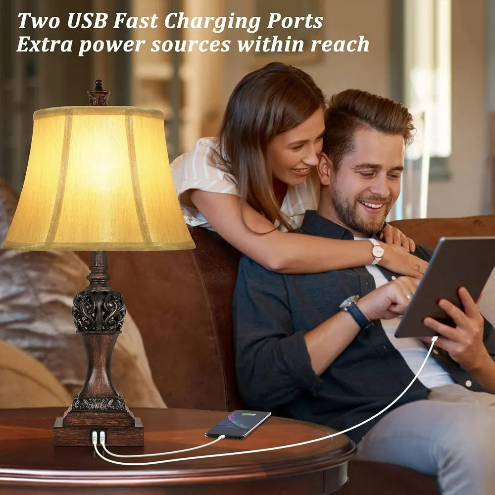 Touch Control 3-Way Dimmable Table Lamps