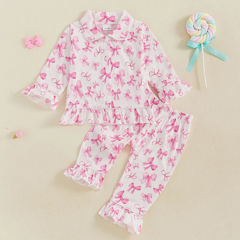 Cute Baby Girl 2-Piece Winter Outfit