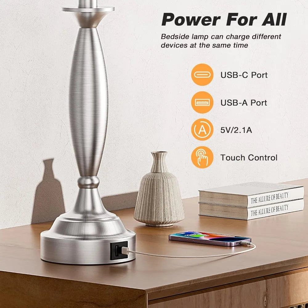 Bedrooms Touch Control Bedside Lamp