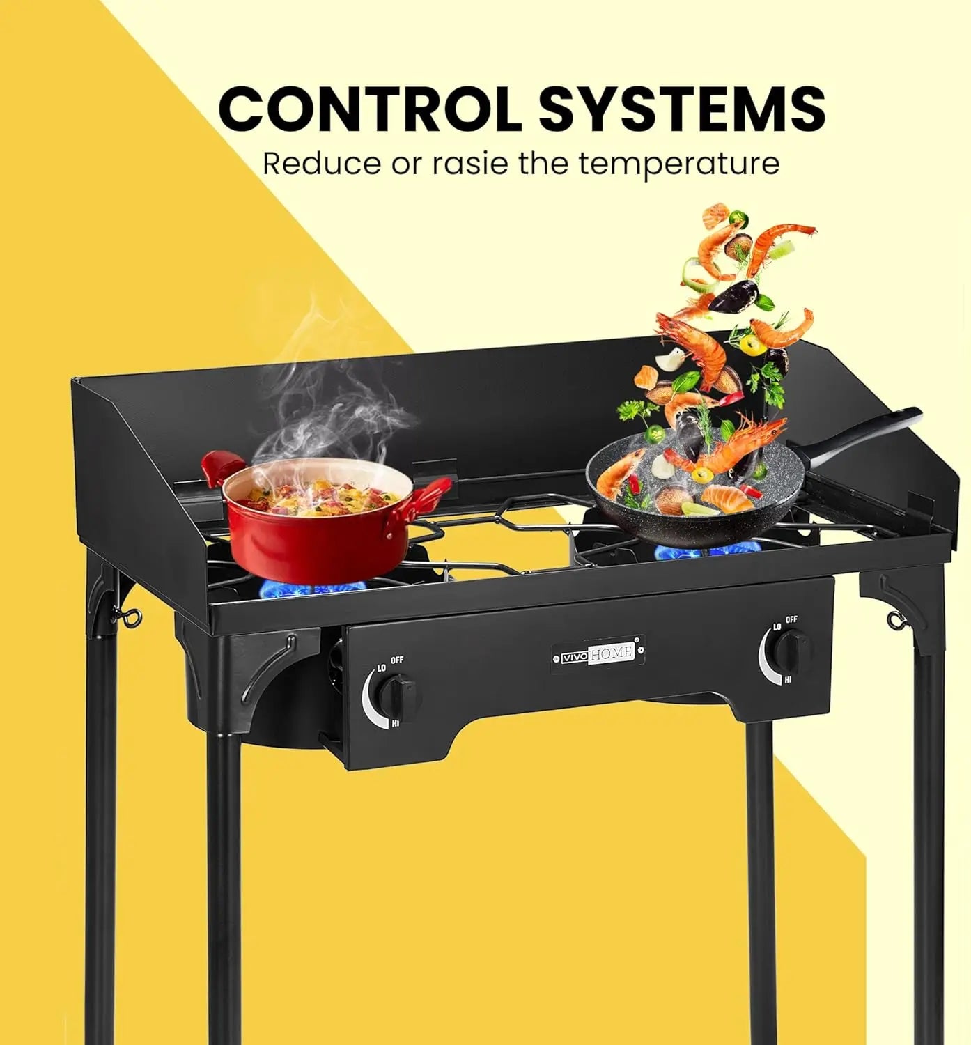 Double Burner Stove