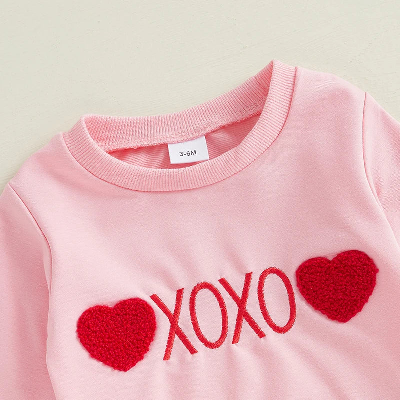 0-3Years Baby Girl Valentine’s Day Outfit