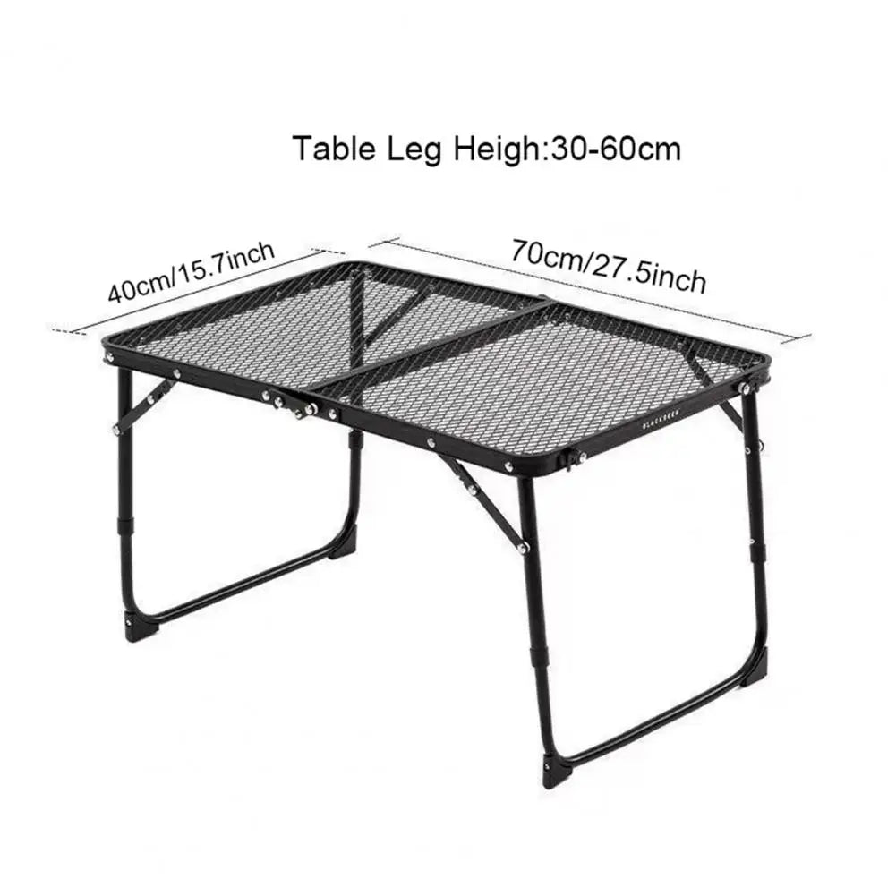 Folding Mesh Table
