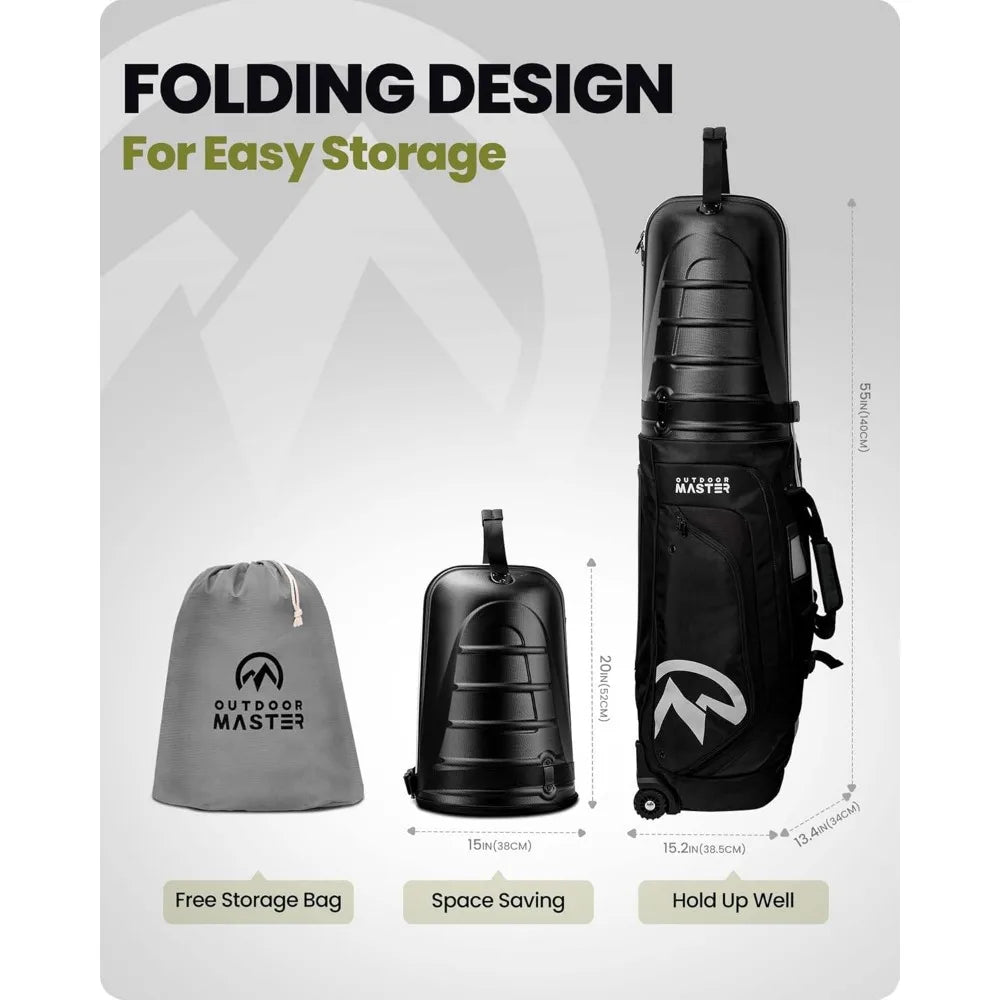 Golf Travel Bags for Airlines with Wheels
