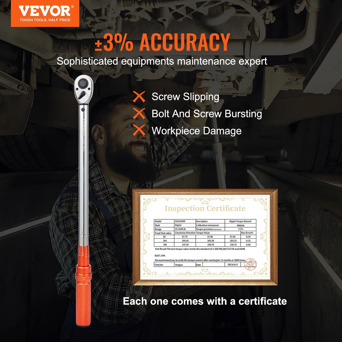 Mechanical Torque Wrench Set