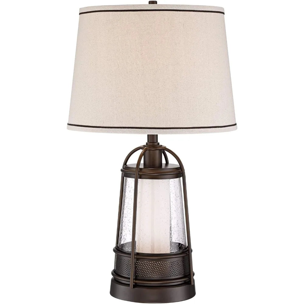 Table Lamp 26" High with LED Nightlight