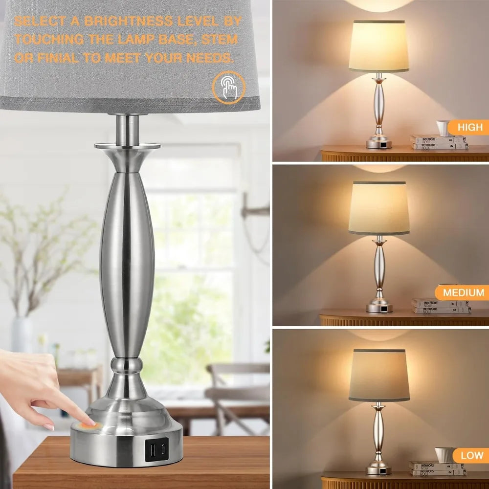 Bedrooms Touch Control Bedside Lamp