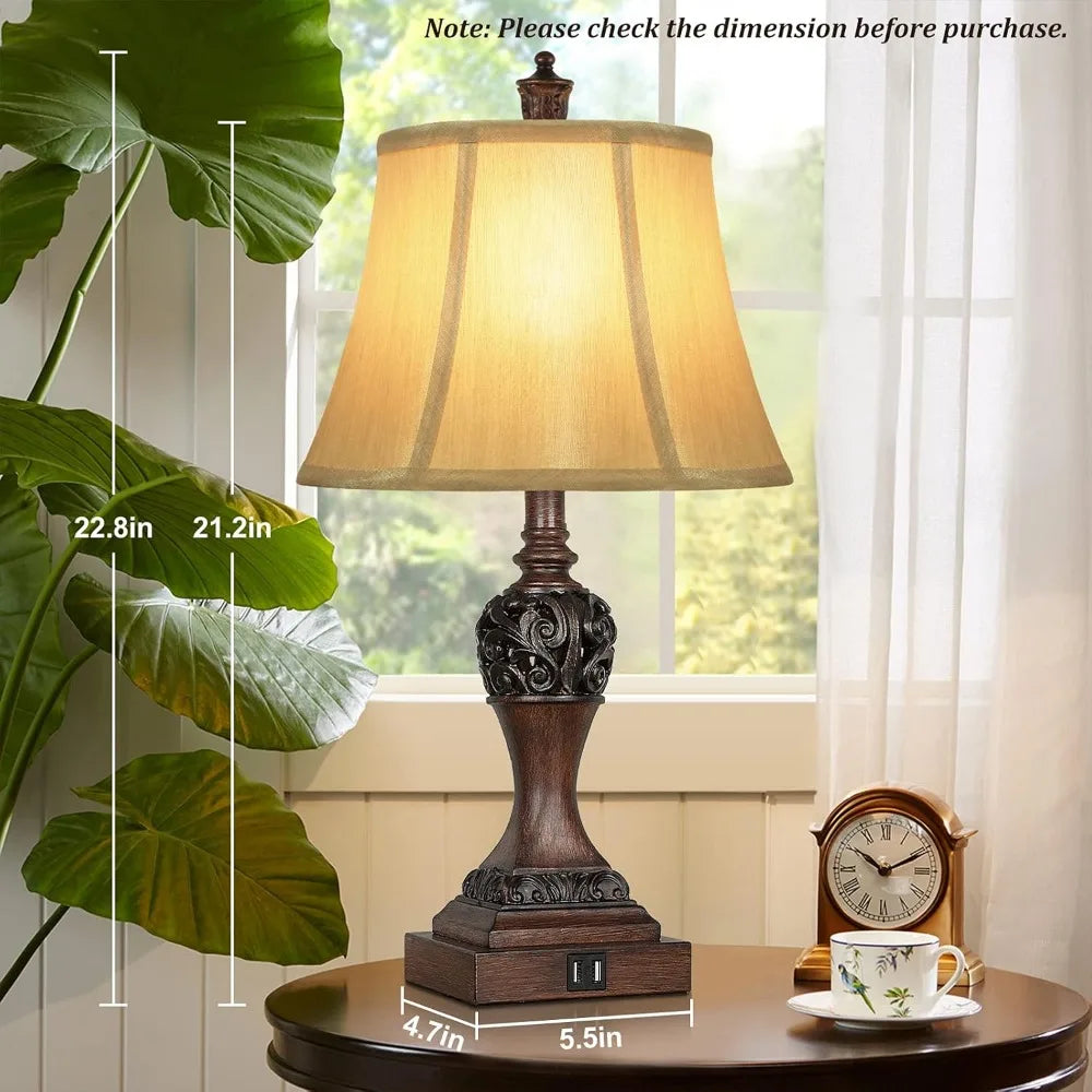 Touch Control 3-Way Dimmable Table Lamps