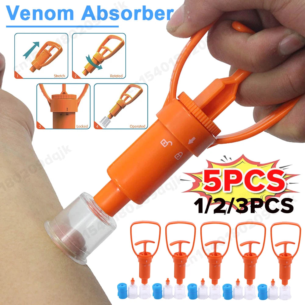 1-5pcs Safety Venom Protector Extractor