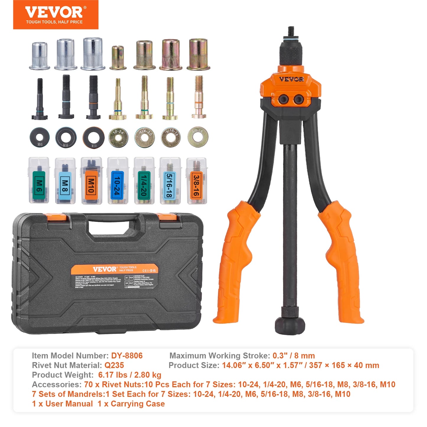 Rivet Nut Tool Rivnut Tool Kit