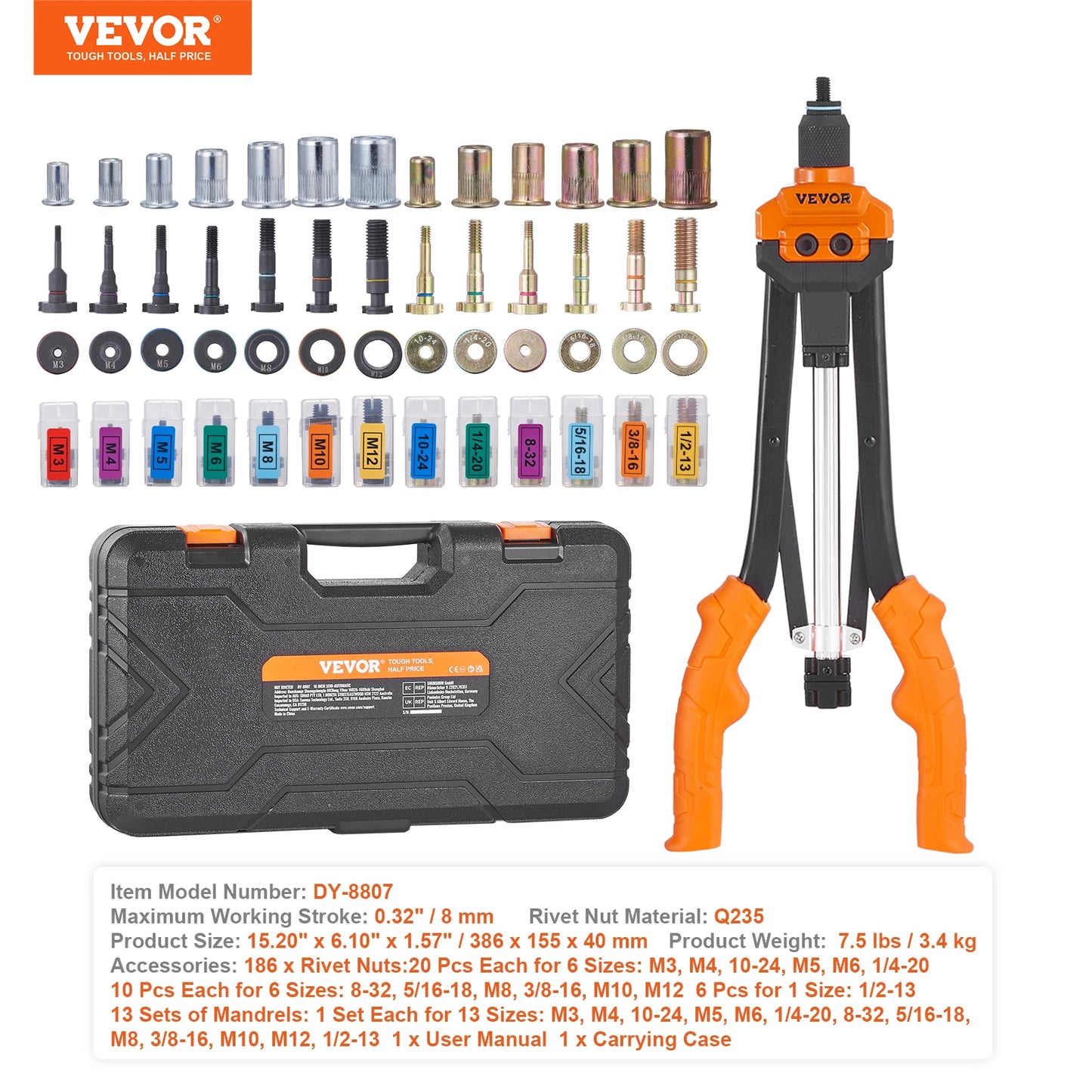 Rivet Nut Tool Rivnut Tool Kit