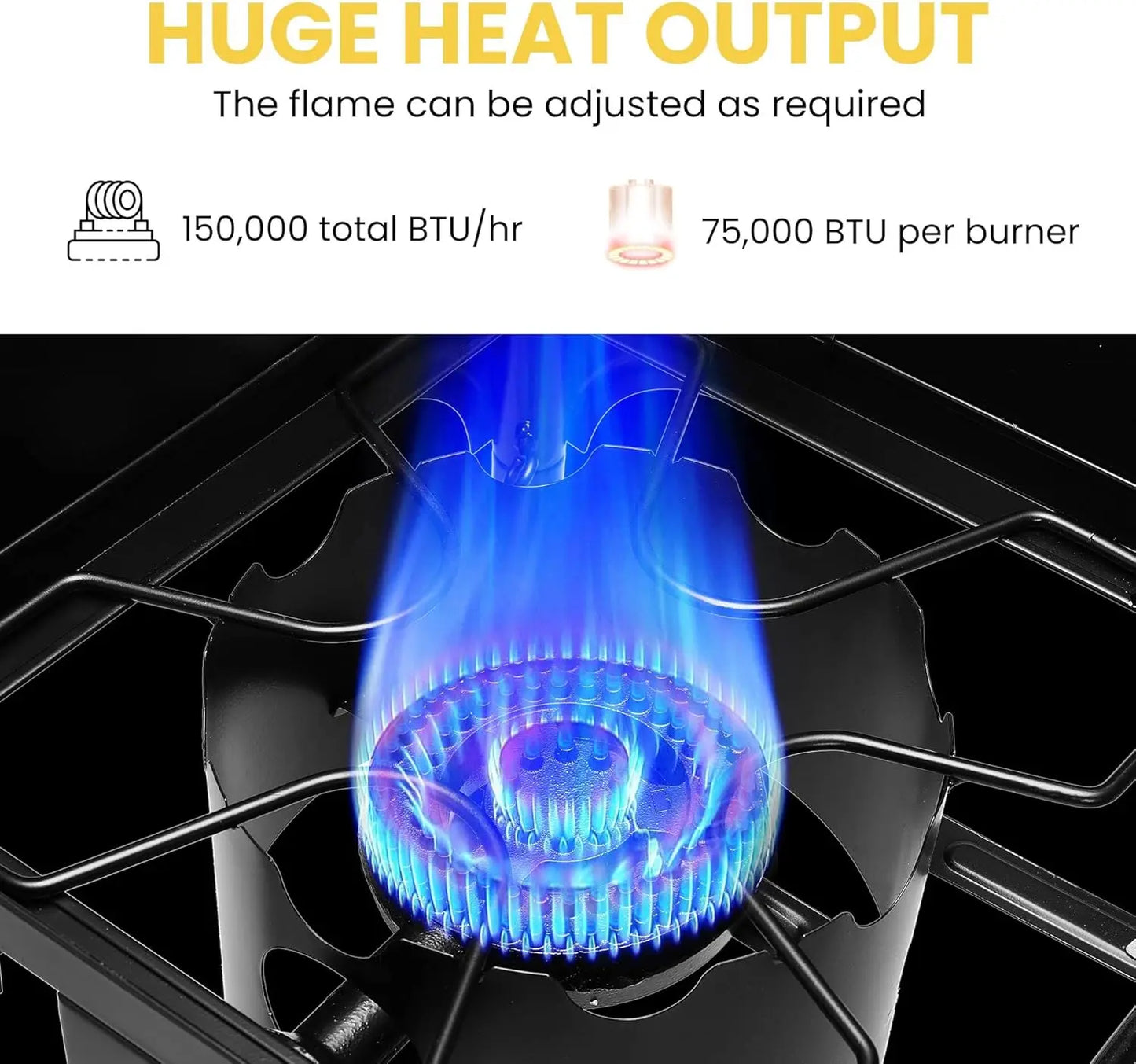 Double Burner Stove