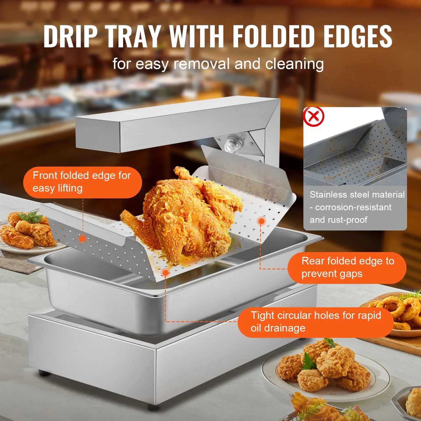 French Fry Food Warmer