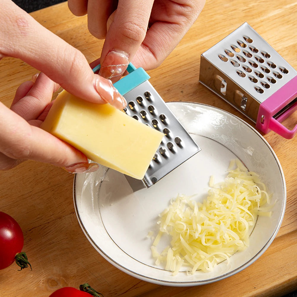 Stainless Steel Mini Four-Sided Grater