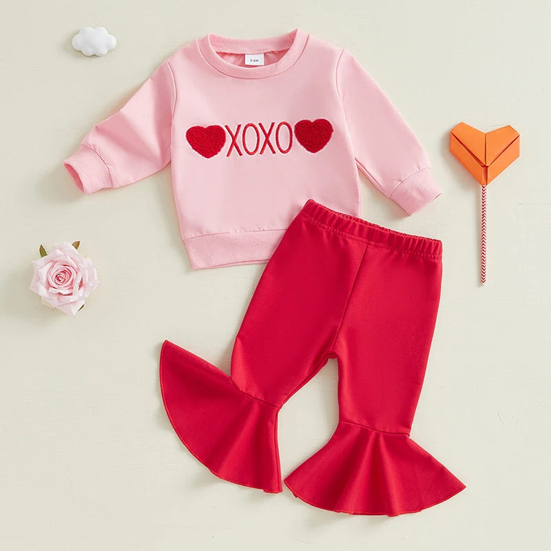 0-3Years Baby Girl Valentine’s Day Outfit