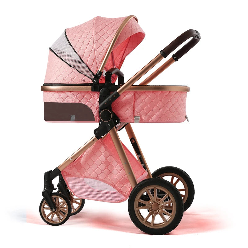 Luxury Baby Stroller 3 in 1