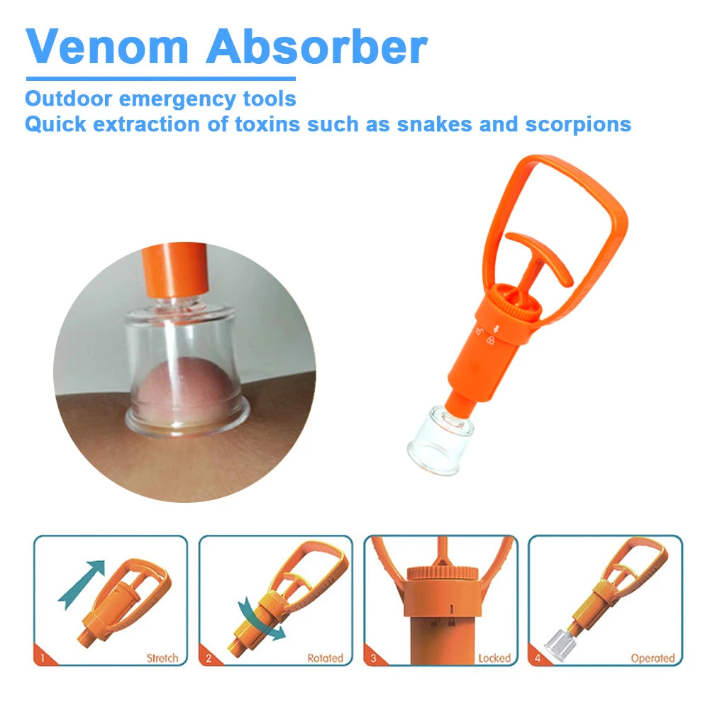 1-5pcs Safety Venom Protector Extractor