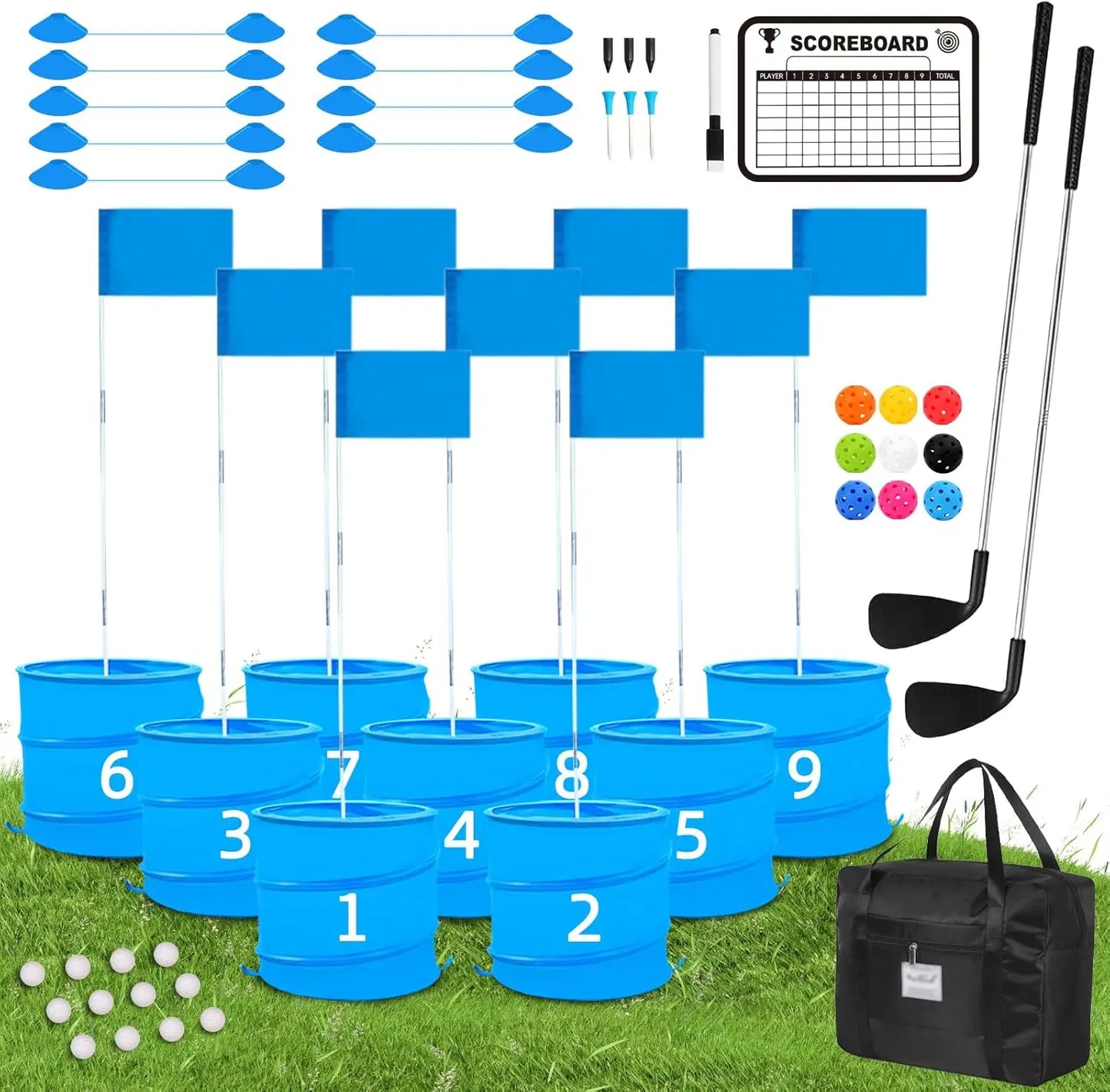Golf Game with 2 Clubs