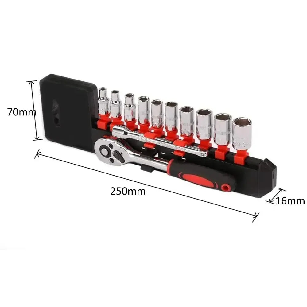1/4" Ratchet Socket Wrench Set