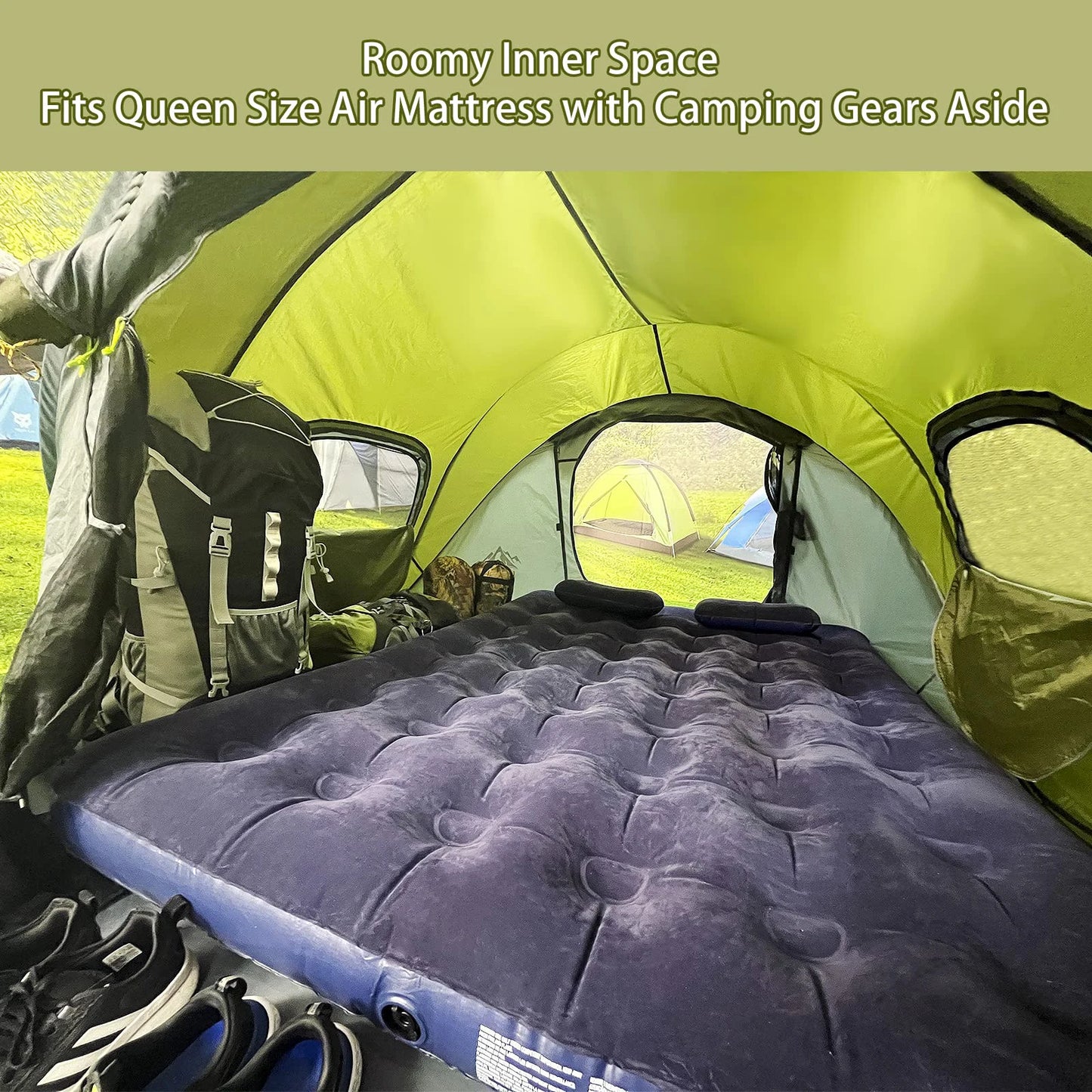 3-4 People Outdoor Throw Open Tent