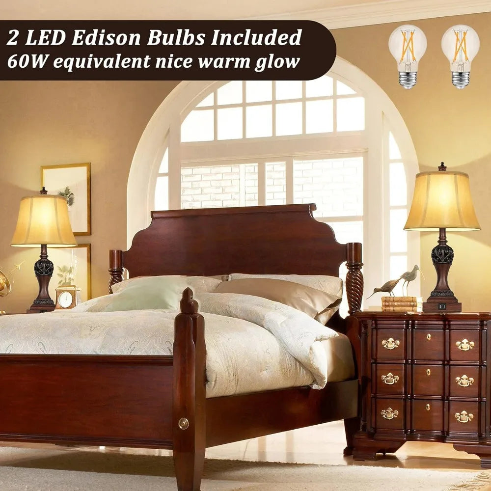 Touch Control 3-Way Dimmable Table Lamps