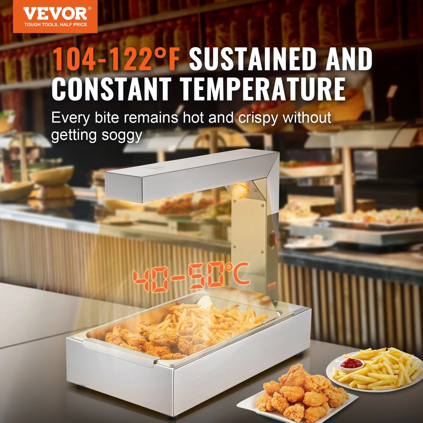 French Fry Food Warmer