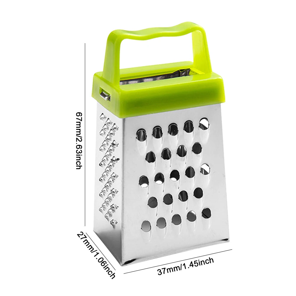 Stainless Steel Mini Four-Sided Grater