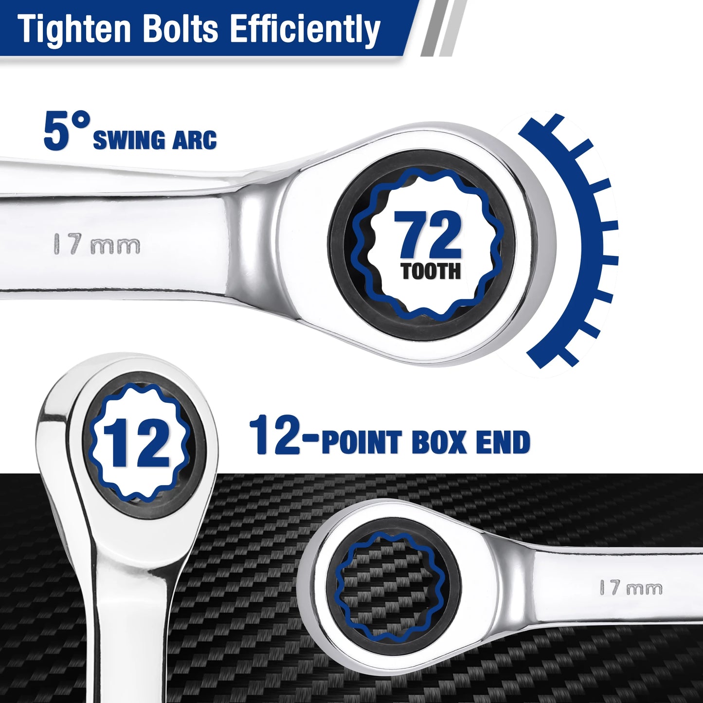 23PC Ratchet Wrench Set
