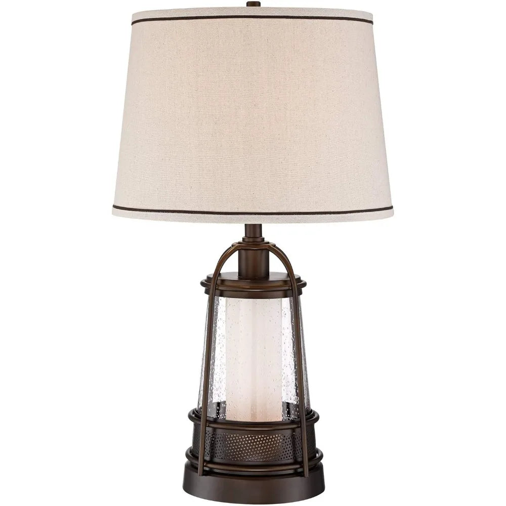 Table Lamp 26" High with LED Nightlight