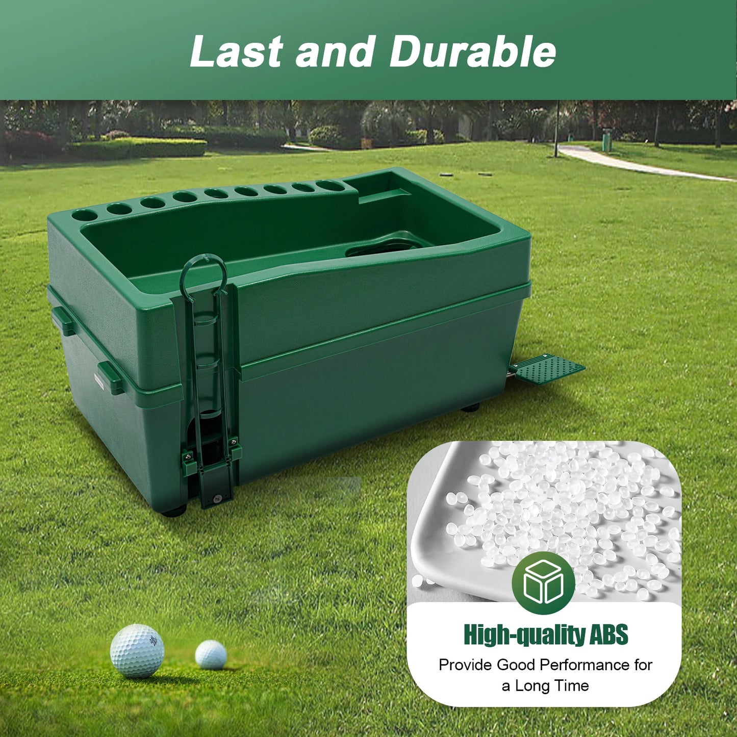 Golf Automatic Serve Machine with Golf Club Rack