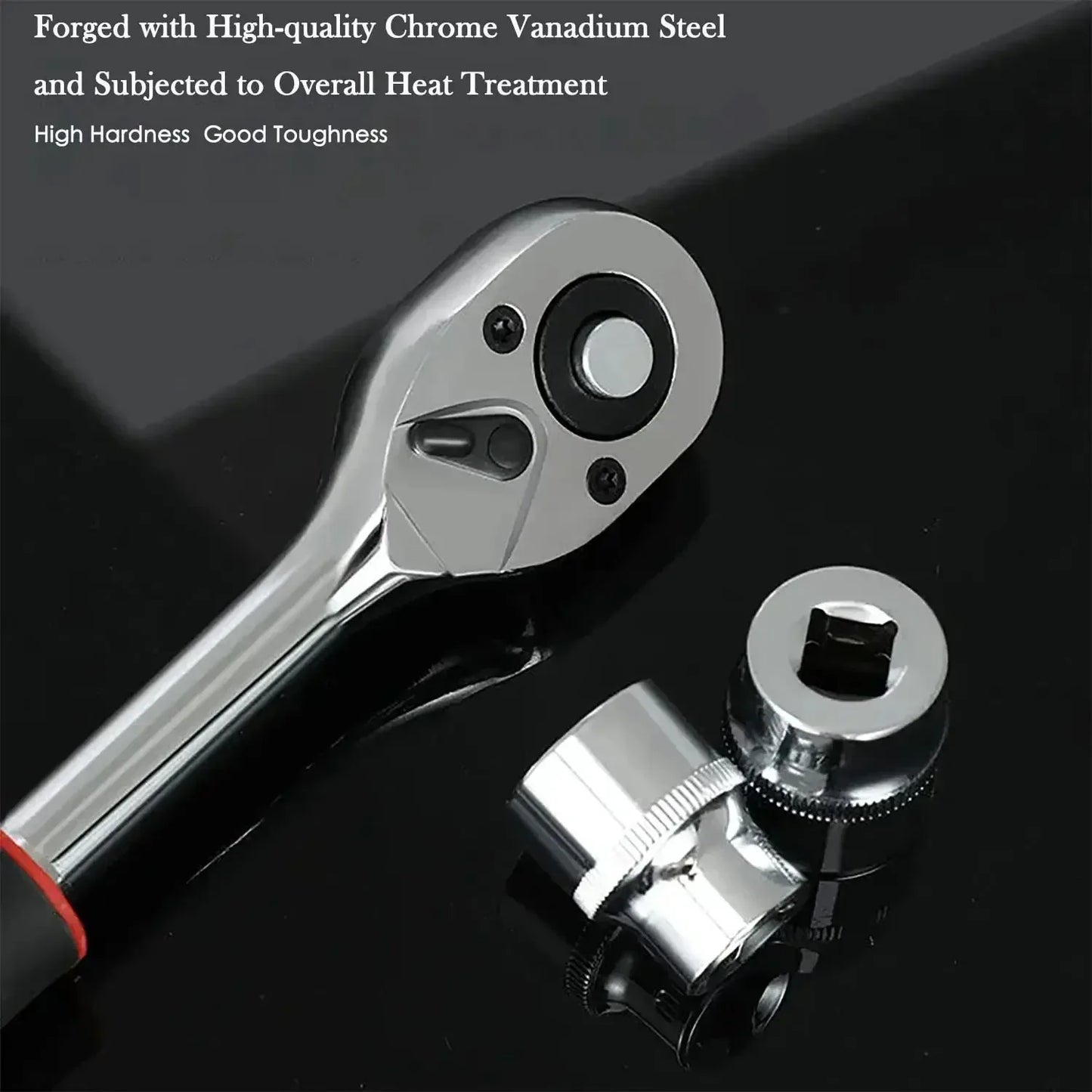 1/4" Ratchet Socket Wrench Set