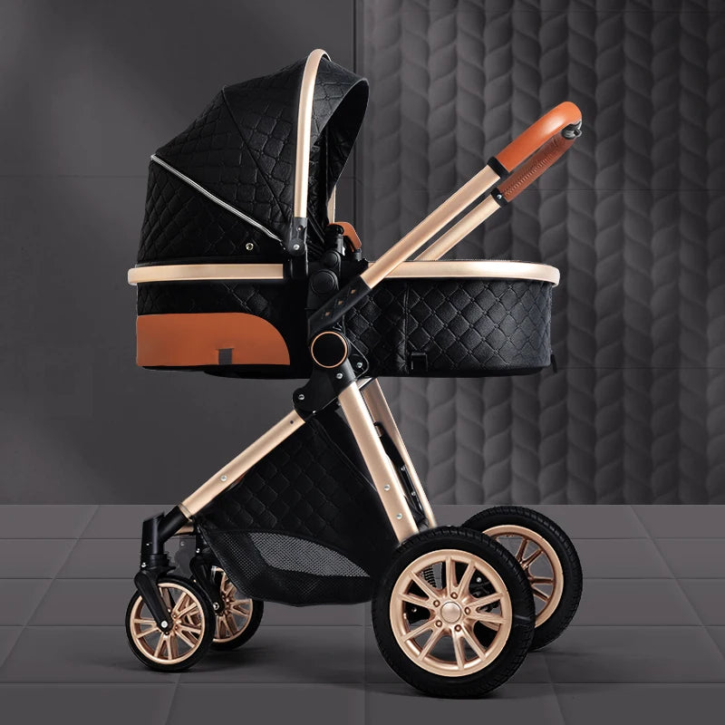 Luxury Baby Stroller 3 in 1