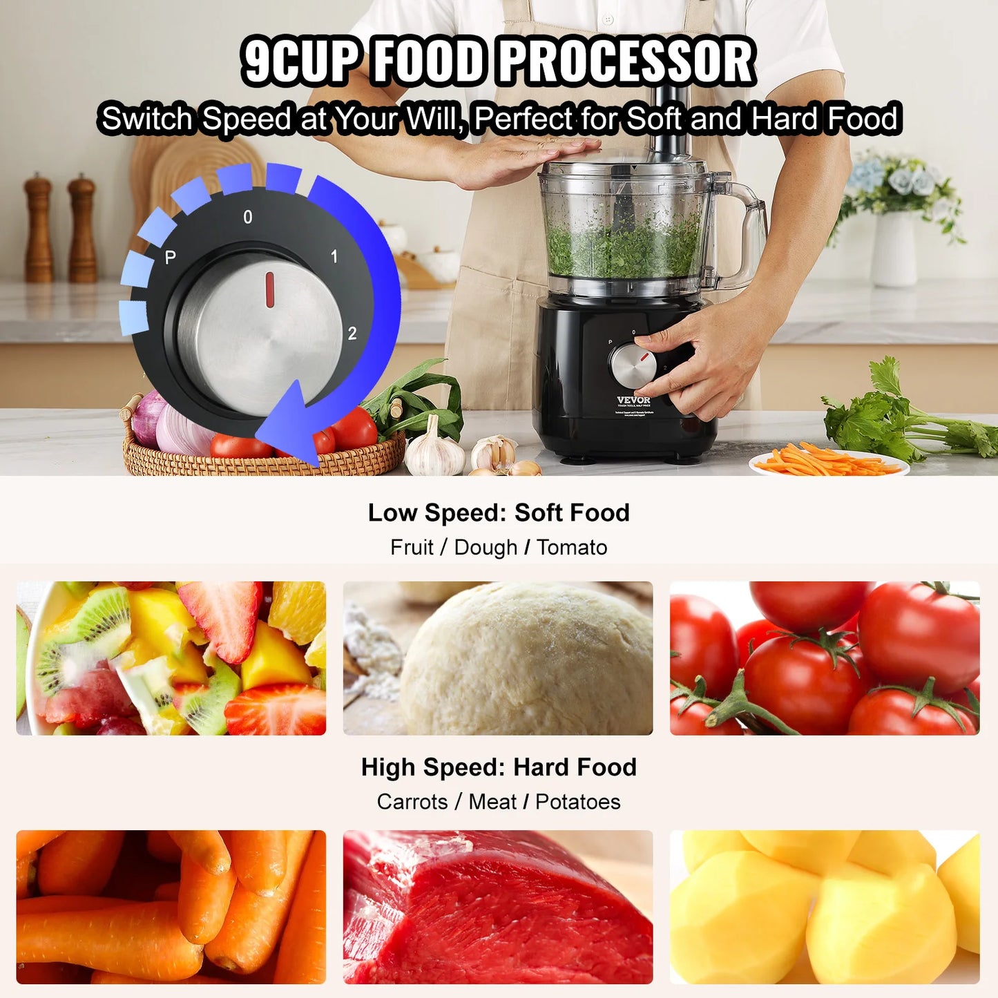 Food Processor 9-Cup