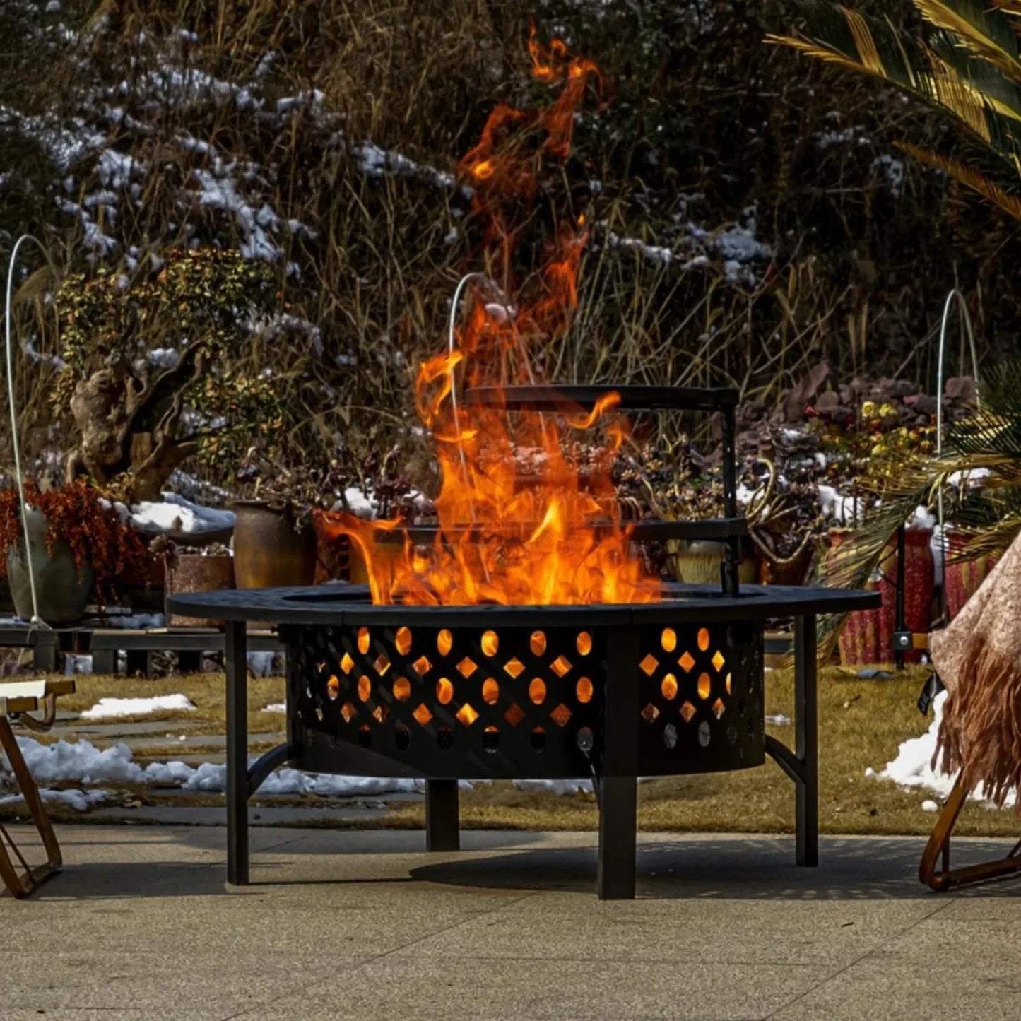 Fire Pit, Extra Large Wood Burning