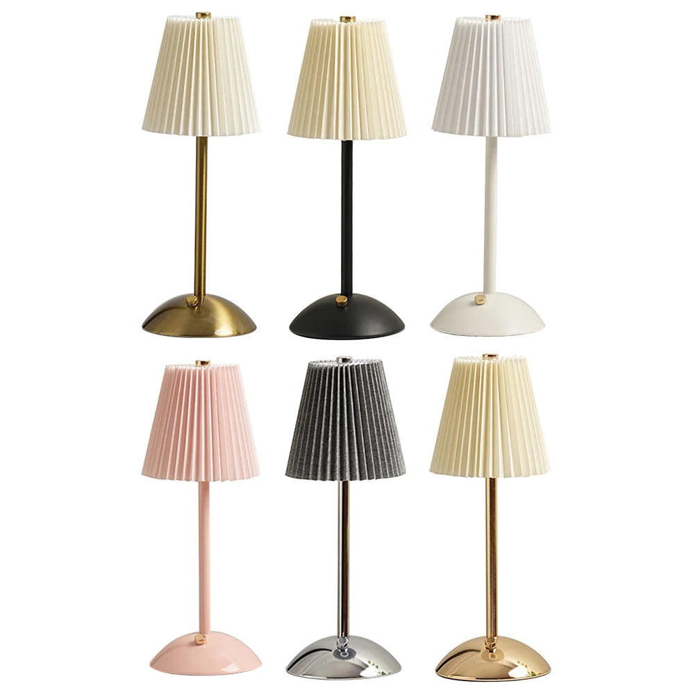 Nordic Pleated Table Lamp
