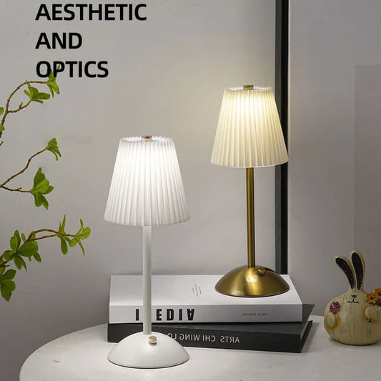 Nordic Pleated Table Lamp
