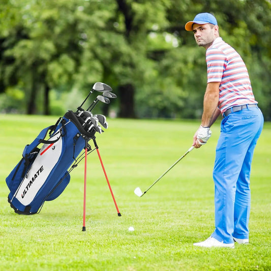 9/10 Pieces Men's Complete Golf Clubs Set