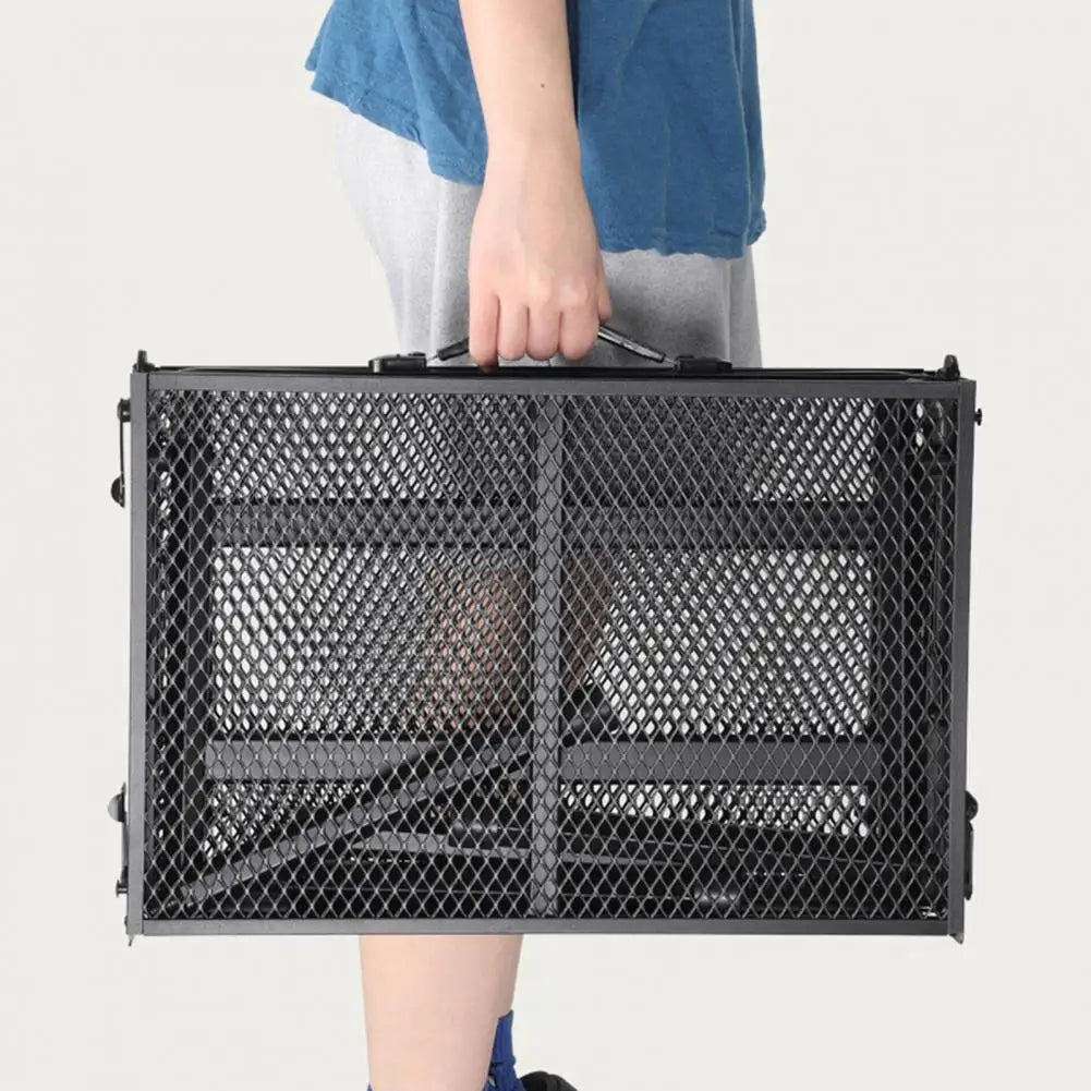 Folding Mesh Table